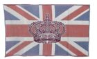Coronation Outdoor Mat 1.5m King Charles Union Jack Rug Weave For Garden Patio