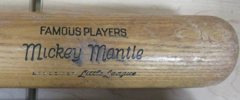 Wilson N.Y. Yankees HOF Mickey Mantle A1515 Powerfused Baseball Bat/Free Ship! Cover