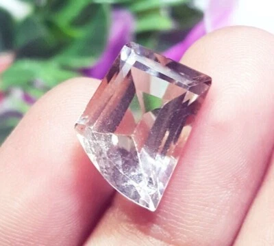 Loose Gemstone 100% Natural Rose DE France Amethyst 7.90 Ct Certified ~Free Gift - Image 1 of 4