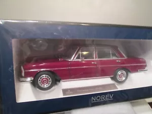 1:18 Mercedes Benz MB 280SE W108 Norev Exclusiv edizione limitata 198 di 200 - Foto 1 di 3