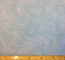 STUDIO E - JUST COLOR SWIRLS #1351 - LIGHT TEAL-- BY THE YARD
