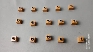 LEGO Plate 1X1X2/3 -Medium Nougat- 86996 (15 Count bag) NEW! - Picture 1 of 2