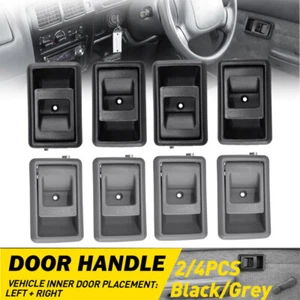 2/4X Inner Door Handle Grey Suitable For Toyota Landcruiser 75 78 79 Left Right - Picture 1 of 59