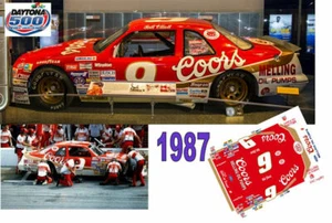 CD-DC-1987-C #9 Bill Elliott 1987 Coors Ford Thunderbird DECALS - Picture 1 of 1