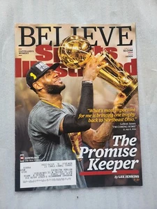 CREDERE -- Il custode della promessa - LeBron James - Sports Illustrated 27/06/16 - Foto 1 di 3