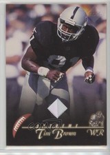1997 Collector's Edge Extreme Foil Diamond /500 Tim Brown #124 HOF