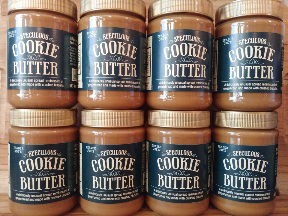 8-Pack Trader Joes Cookie Butter Trader Joe's Speculoos Cookie Butter Jars Jar - Image 1 of 4