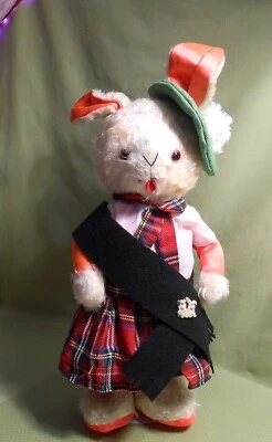 Gund  1940's Easter Bunny Rabbit - 18,  Flat bottom Shoes - Image 1 of 4