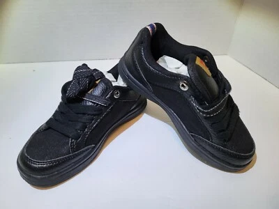 Zapatos negros de moda para niños Levi's talla 11 nuevos en caja Foto 1 de 4