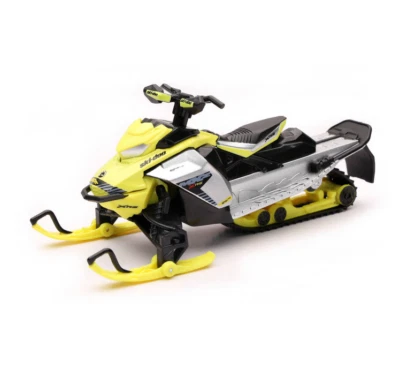 New Ray Die Cast Plastic Ski-Doo Snowmobile 1:20 Yellow 58203 - Image 1 of 4