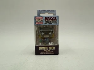 Funko Pop! Vinyl: Pocket Pop Keychain - Marvel Zombies Thor Figure (New) - Picture 1 of 6