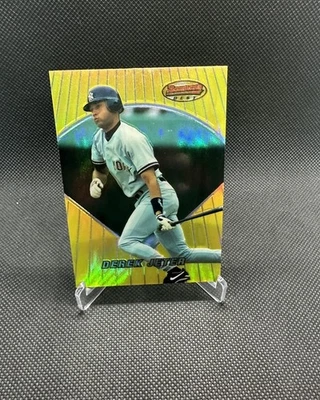 Bowman's Best 1996 - Derek Jeter #79 refractor - New York Yankees Salón de la fama Foto 1 de 2