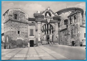 Pescara Penne Porta S. Francesco FG cartolina vintage postcard postkarte MA2211 - Imagen 1 de 2