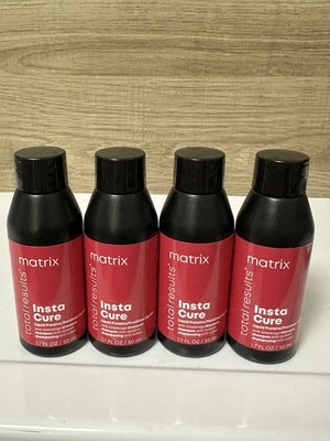 4 MATRIX Total Results INSTA CURE Liquid Protein 1.7oz 50ml Shampoo New Travel - Image 1 of 4