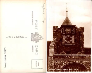 Postcard Church Clock ~ Quarter Boys Rye 2 Historic Architecture - Picture 1 of 1