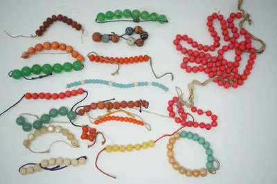 Japanese Hair Jewelry Hair Beads 18 Pieces Vintage Original from Japan 0530D18 - image 1 of 4