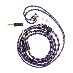 Yongse Doppelstecker 3,5mm/4,4mm IEM Ersatzkabel Hochrein 6N OCC Silber... - Bild 1 von 8