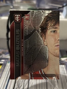 2024-25 Totally Certified Matas Buzelis #3 PORTRAITS SP RC Bulls Rookie - Picture 1 of 4