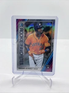 2020 Bowman - Rookie of the Year Favorites Chrome Yordan Alvarez #ROYF-YA (RC) - Bild 1 von 2
