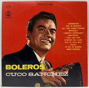 Cuco Sanchez- Boleros (CBS 1961 12" Vinyl Record) - Picture 1 of 4