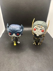 Funko Pops Corvus Glaive And Proxima Marvels - Picture 1 of 5