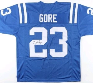 Frank Gore Signed Custom Jersey Indianapolis Colts(JSA) - Picture 1 of 4