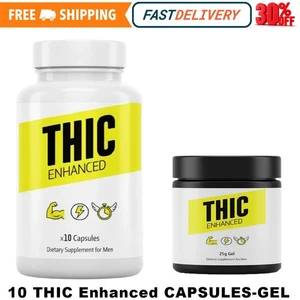 10 THIC Enhanced GEL-CAPSULES Male Support Supplement - Picture 1 of 9