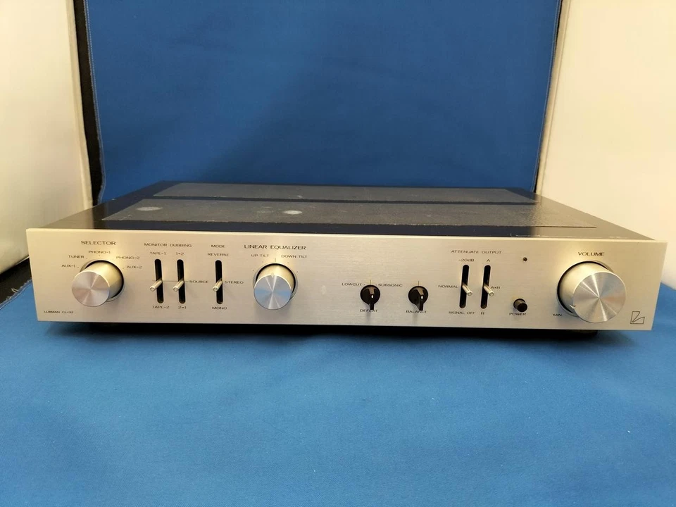 LUXMAN CL-32 Stereo Control Amplifier AC100V Vintage Tube Japan Tested - Image 1 of 4
