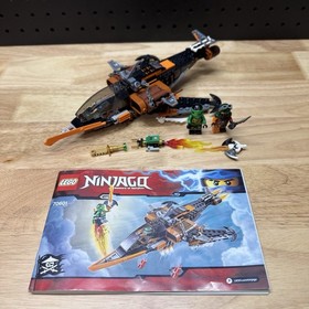 Lego 70601 NINJAGO Sky Shark 100% Complete With Manual And Mini figures