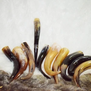Ale beer mead Viking bar Drinking horn Helm awe Norse Halloween Gift 10 Pcs Set - Picture 1 of 3