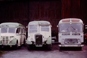 1982 Original Bus Slide Royal Blue 960 HTT Southern National LTA 598 Ref 9309 - Foto 1 di 1