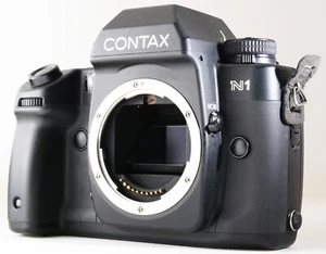 Contax N1 35 mm Spiegelreflexkamera AF Gehäuse schwarz N Halterung aus Japan - Bild 1 von 24