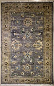 Rugstc 3x5 Senneh Chobi Ziegler Grey Area Rug,Natural dye, Hand-Knotted,Wool - Picture 1 of 5