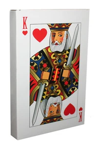 Klassisches Kartenspiel - As, Bube, Dame, König & Joker - 54 extra große Karten - Picture 1 of 2