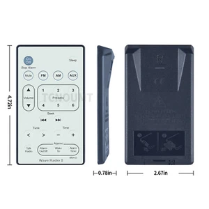 Für Bose Wave Radio II AWR1B1 AWR1B2 Ersatzfernbedienung weiß - Bild 1 von 7