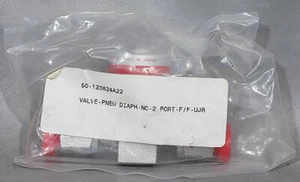 NEW ASM PN: 50-123824A22 Valve-Pneu Diaph-NC-2 Port-F/F-UJR, Fujikin - Picture 1 of 3