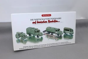 Wiking Set Wirtschaftswunderjahre auf deutschen Bauhöfen H0 1:87 9905552 NOS OVP - Picture 1 of 6