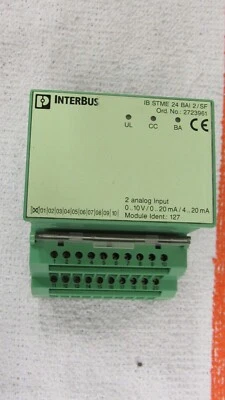 Phoenix Contact IB STME 24 BAI 2/SF Industrial Control System #2723961 - Image 1 of 4