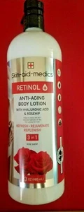 RETINOL ANTI-AGING BODY LOTION WITH HYALURONIC ACID & ROSESHIP 33 OZ - Picture 1 of 6