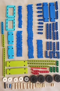 LEGO Technic Lot-296+PCS-PANELS-BEAMS/LIFT ARMS-WHEELS-TIRES-PINS - Picture 1 of 7