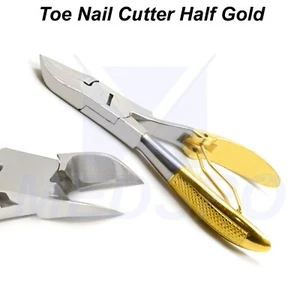 Podiatry Toenail Cutter 10cm Half Gold Thick Nails Remover Nail Grooming Clipper - Picture 1 of 4