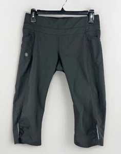 Leggings cortos para mujer Athleta talla pequeña ropa deportiva entrenamiento negros  - Imagen 1 de 12