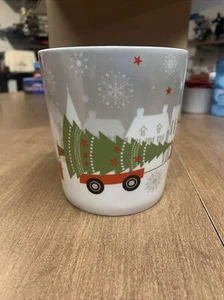 Stechcol Gracie Bone China Mug Christmas Tree Car Gifts Snow Xmas Excellent - Picture 1 of 9
