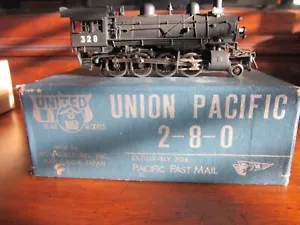 HO Scale United Models Union Pacific 2-8-0 C/P - Picture 1 of 7