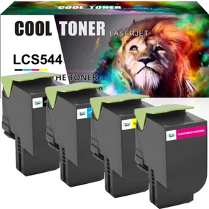 HiYield Toner Cartridge Compatible For Lexmark C544n C546 X544dw X546 X548de Lot - Picture 1 of 45