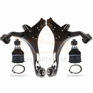 Front Lower Control Arms Ball Joints For 01-2005 Honda Civic Sedan & Coupe - Picture 1 of 8