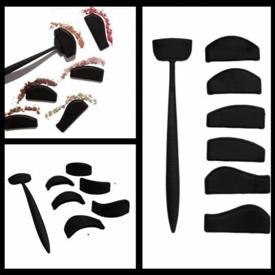 6IN1 Eye Shadow Applicator Silicone Eye shadow Stamp Crease Tool Crease Line Kit - Image 1 of 4