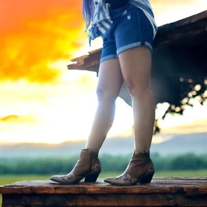 Donald J. Pliner Cowboy Boots-Western Couture Collection - Picture 1 of 12