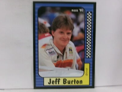 1991 Maxx Collection Jeff Burton #201 Rookie RC - Image 1 of 2
