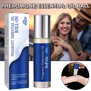 Roll-On Pheromone Infused Essential Oil Perfume Cologne Unisex For Men and P
